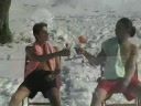 Streaptease in zapada